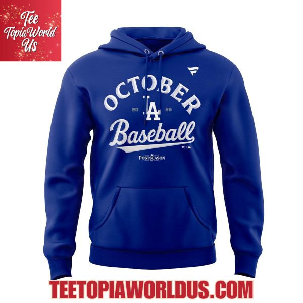 Los Angeles Dodgers October Baseball 2025 T-Shirt