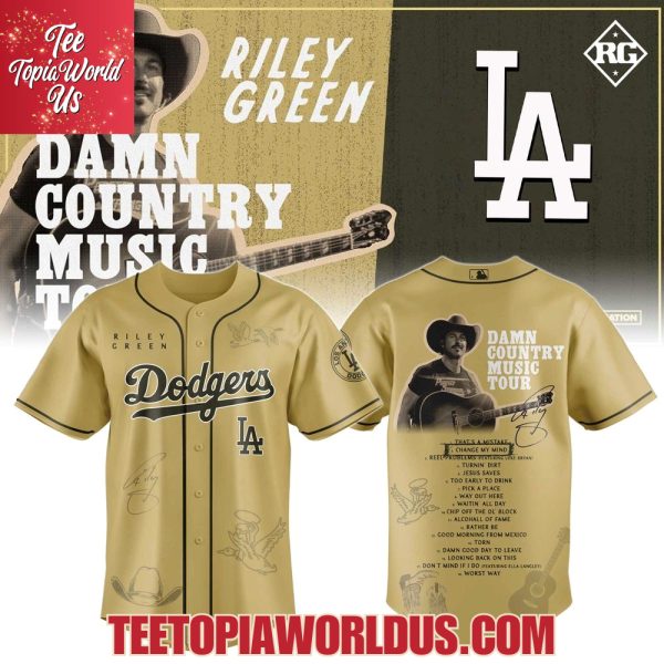 Los Angeles Dodgers x Riley Green 2025 Jersey