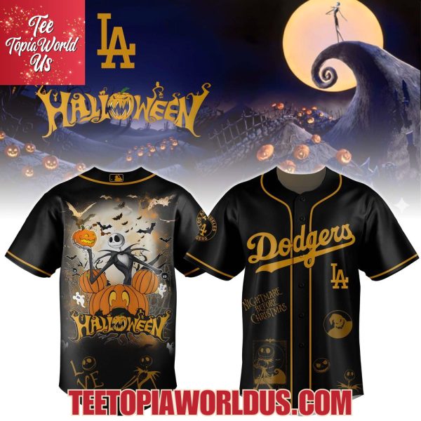 Los Angeles Dodgers x The Nightmare Haloween Day Jersey