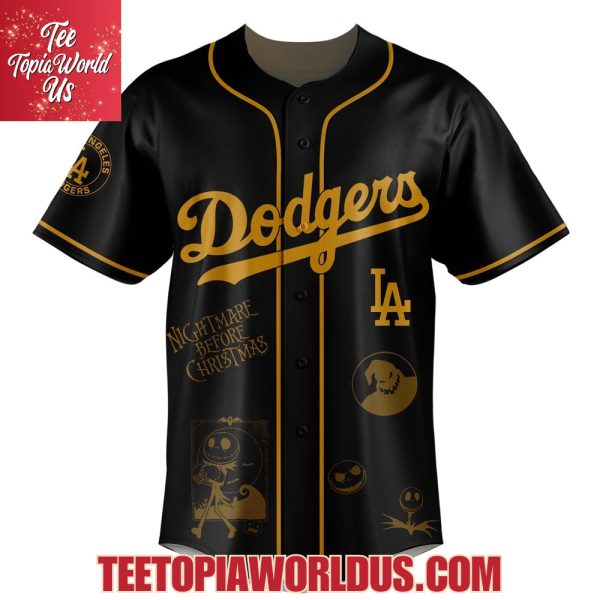 Los Angeles Dodgers x The Nightmare Haloween Day Jersey