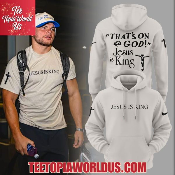 Los Angeles Rams Jesus is King T-Shirt, Hoodie