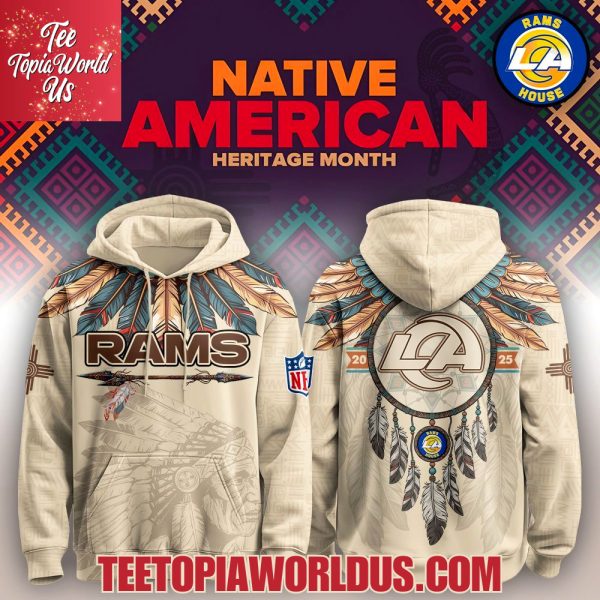 Los Angeles Rams Native American Heritage Month Hoodie
