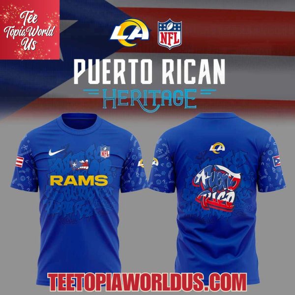Los Angeles Rams Puerto Rican Heritage Hoodie