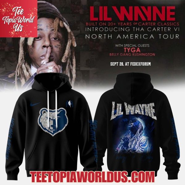 Memphis Grizzlies x Lil Wayne x Tha Carter VI Courtside Hoodie