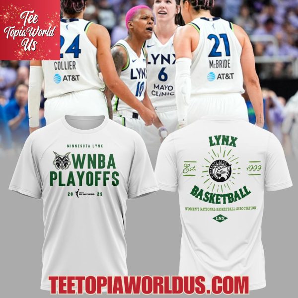Minnesota Lynx WNBA Playoffs 2025 T-Shirt