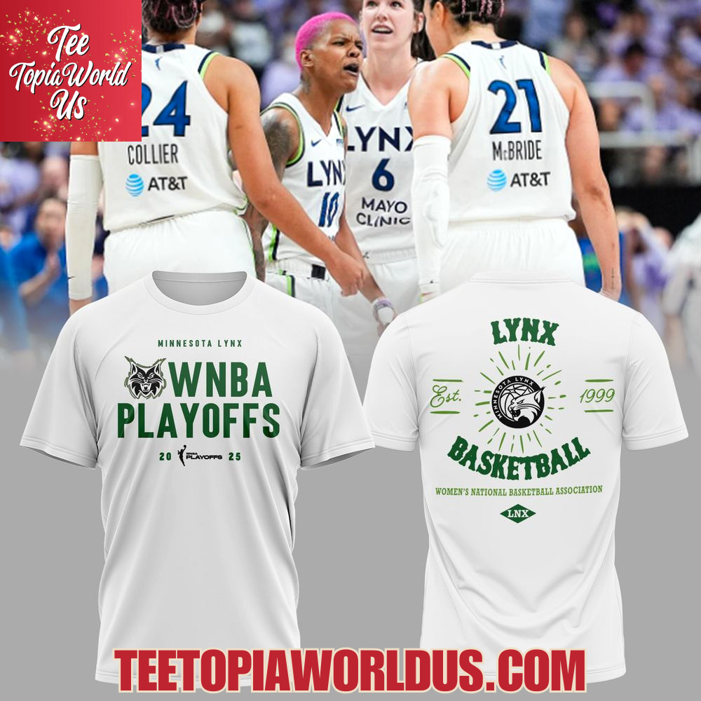 Minnesota Lynx WNBA Playoffs 2025 T-Shirt Minnesota Lynx WNBA Playoffs 2025 T-Shirt