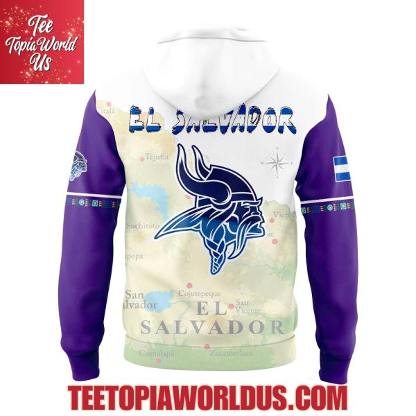 Minnesota Vikings El Salvador Heritage Hoodie