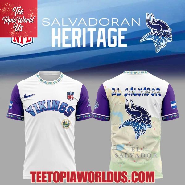 Minnesota Vikings El Salvador Heritage Hoodie