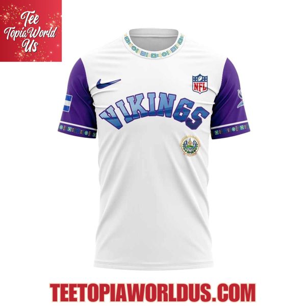 Minnesota Vikings El Salvador Heritage Hoodie