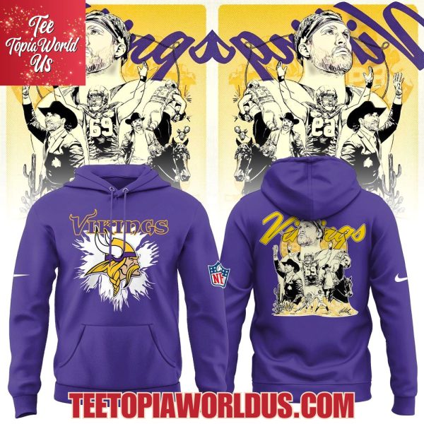 Minnesota Vikings Jared Allen’s Hall of Fame Ring Ceremony Hoodie