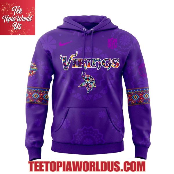 Minnesota Vikings Latino Heritage Celebrations 2025 Hoodie