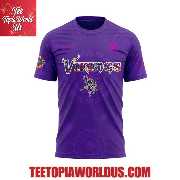 Minnesota Vikings Latino Heritage Celebrations 2025 Hoodie