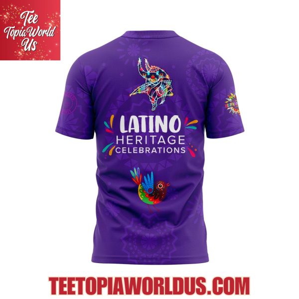 Minnesota Vikings Latino Heritage Celebrations 2025 Hoodie