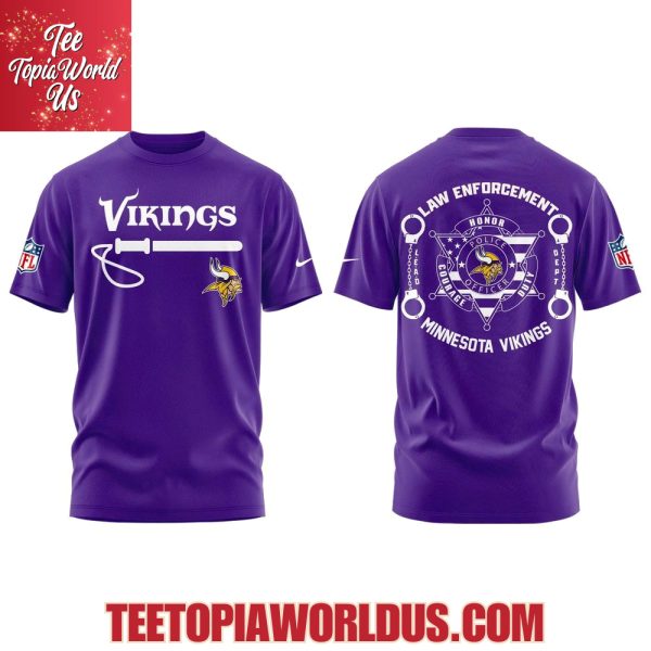 Minnesota Vikings Law Enforcement Appreciation Day Hoodie