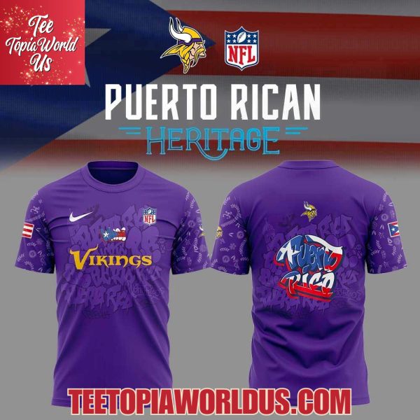 Minnesota Vikings Puerto Rican Heritage Hoodie