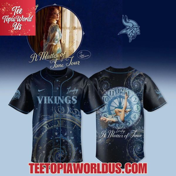 Minnesota Vikings x Laufey – A Matter of Time Tour Merch Jersey