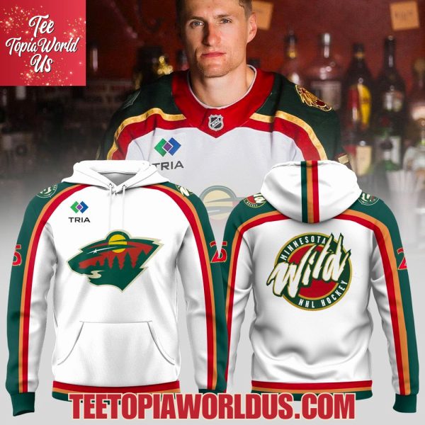 Minnesota Wild Forever: 25th Anniversary Hoodie