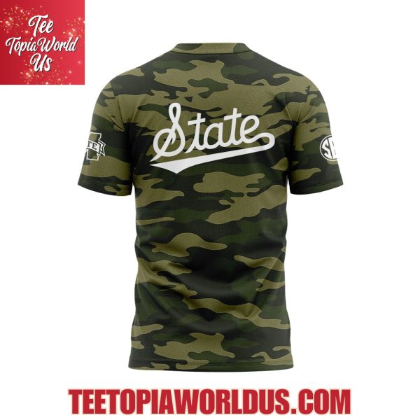 Mississippi State Bulldogs x Coach Jeff Lebby Camo Hoodie