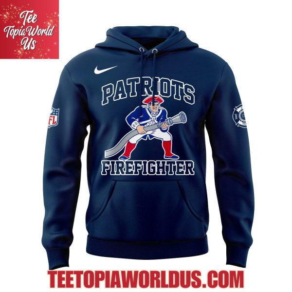 New England Patriots Firefighter Appreciation 2025 Hoodie