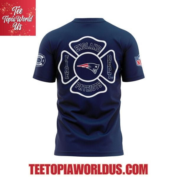 New England Patriots Firefighter Appreciation 2025 Hoodie