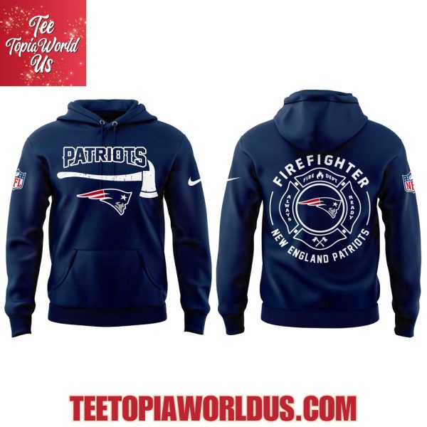 New England Patriots Firefighter Appreciation Day Hoodie