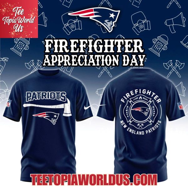 New England Patriots Firefighter Appreciation Day Hoodie
