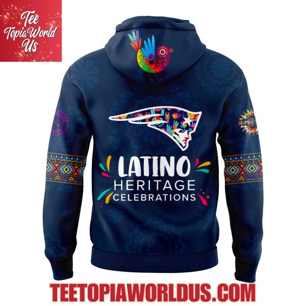 New England Patriots Latino Heritage Celebrations 2025 Hoodie