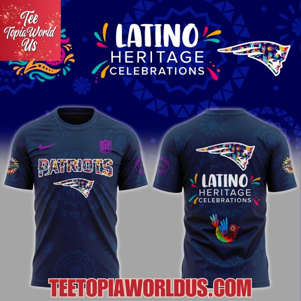 New England Patriots Latino Heritage Celebrations 2025 Hoodie