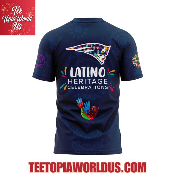 New England Patriots Latino Heritage Celebrations 2025 Hoodie