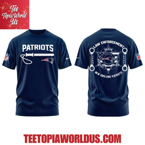 New England Patriots Law Enforcement Appreciation Day Hoodie