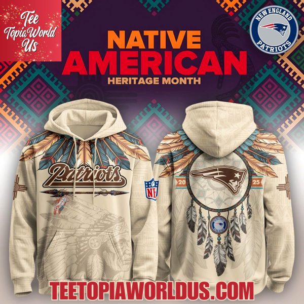 New England Patriots Native American Heritage Month Hoodie