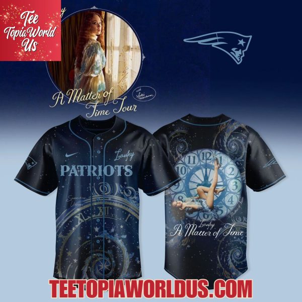 New England Patriots x Laufey – A Matter of Time Tour Merch Jersey