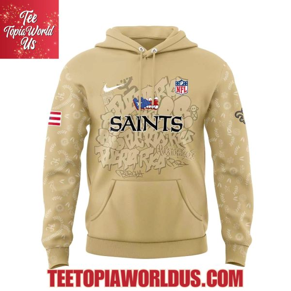 New Orleans Saints Puerto Rican Heritage Hoodie
