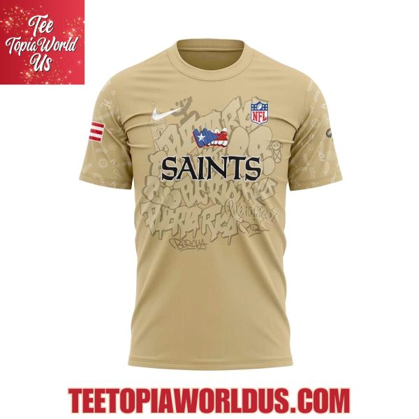 New Orleans Saints Puerto Rican Heritage Hoodie