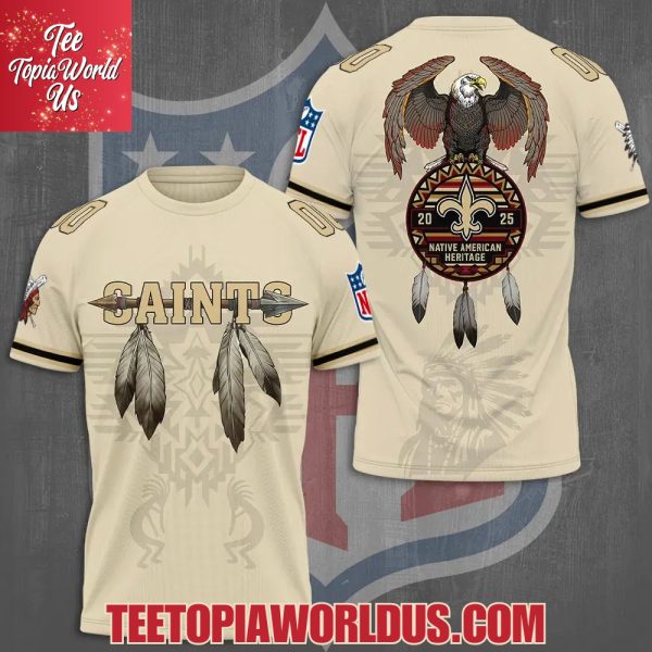 New Orleans Saints x Native American Heritage Shirt