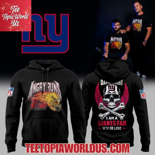 New York Giants Angry Runs 2025 NFL Tour T-Shirt, Hoodie