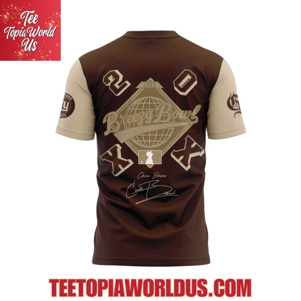 New York Giants Chris Brown Breezy Bowl XX Signature Hoodie