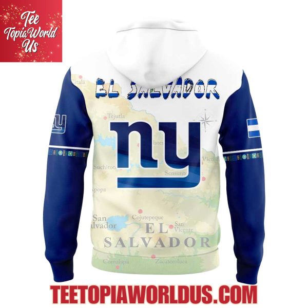 New York Giants El Salvador Heritage Hoodie
