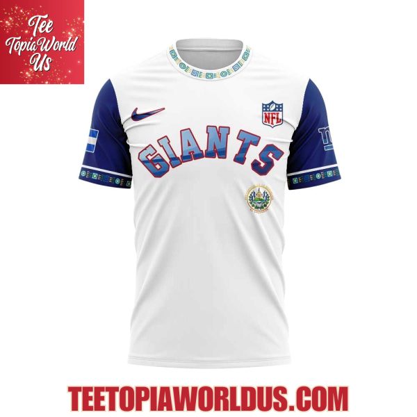 New York Giants El Salvador Heritage Hoodie