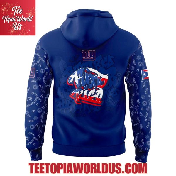 New York Giants Puerto Rican Heritage Hoodie