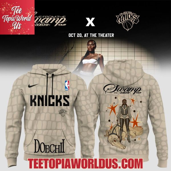 New York Knicks x Doechii – Live from the Swamp Tour 2025 Hoodie