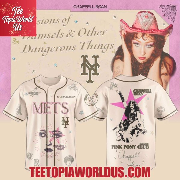 New York Mets x Chappell Roan: Visions of Damsels & Other Dangerous Things Tour Jersey