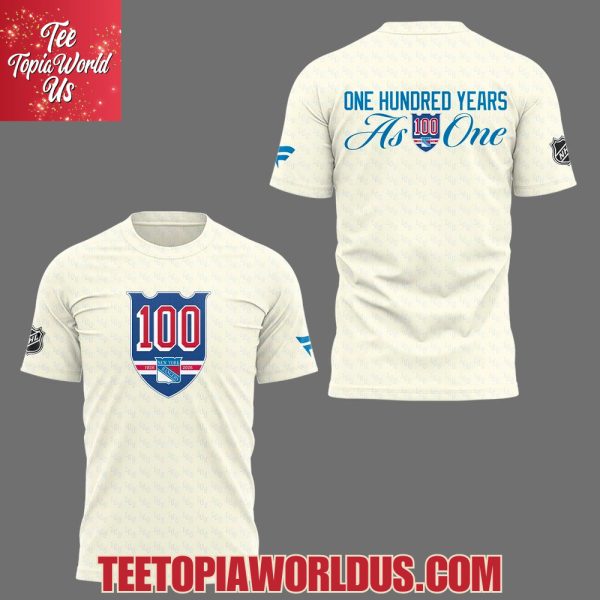 New York Rangers One Hundred Years As One Hoodie