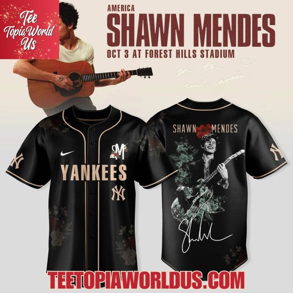 New York Yankees x Shawn Mendes – On The Road Again Tour Jersey