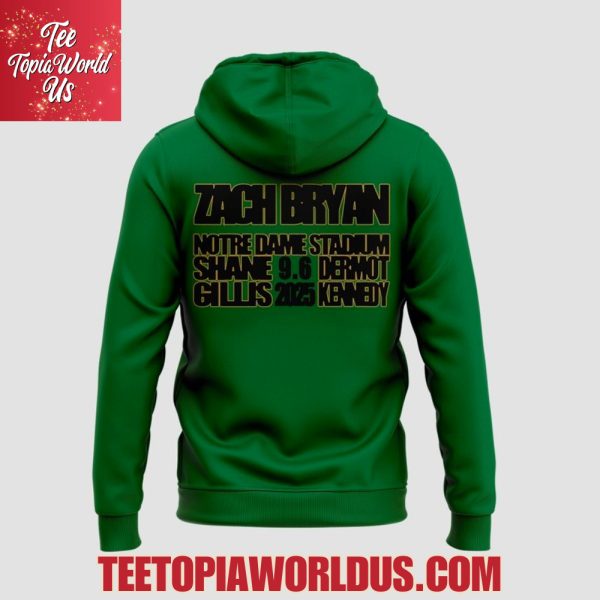 Notre Dame Fighting Irish x Zach Bryan 2025 Hoodie