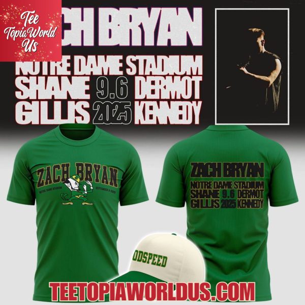 Notre Dame Fighting Irish x Zach Bryan 2025 Hoodie