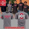 Ohio State Buckeyes Jesus Won Black T-Shirt