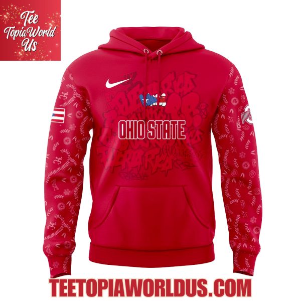 Ohio State Buckeyes Puerto Rican Heritage Hoodie