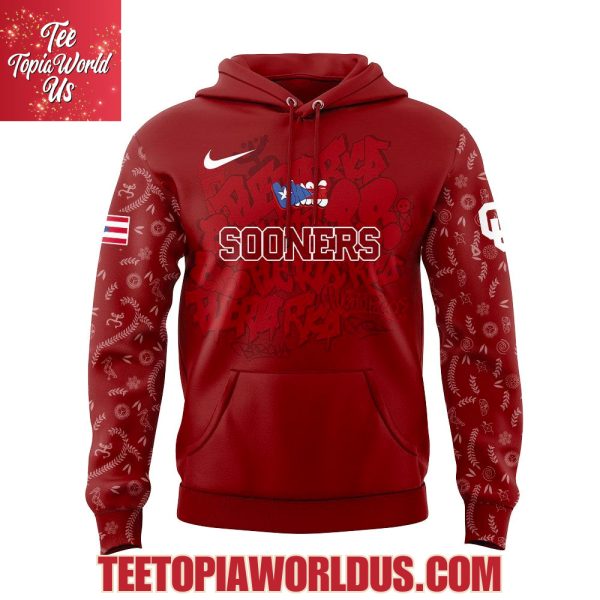 Oklahoma Sooners Puerto Rican Heritage Hoodie