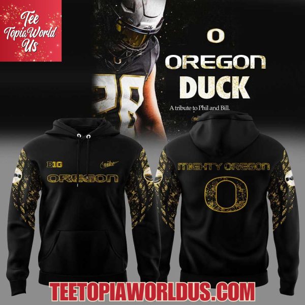 Oregon Ducks Go For Gold Uniform Hoodie